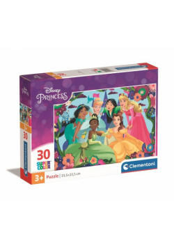 Puzzle 30 Supercolor Disney Princess