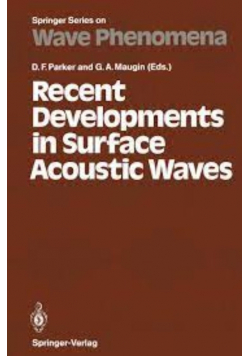 Recent Developments in Surface Acoustic Waves