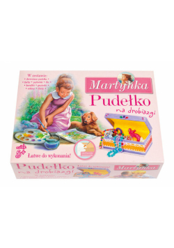 Martynka Drewniane pudełko na drobiazgi