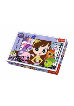 Puzzle Littlest Pet Store W gronie przyjaciół 100