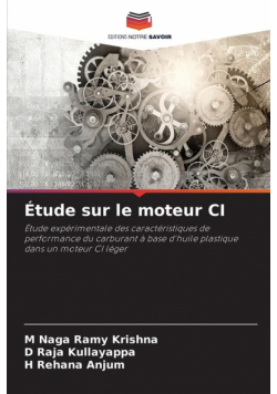 Étude sur le moteur CI