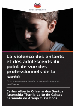 La violence des enfants et des adolescents du point de vue des professionnels de la santé