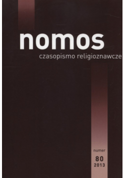 Nomos Czasopismo religioznawcze 80/2013