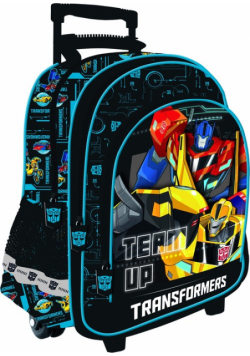 Plecak szkolny na kółkach 15" Transformers