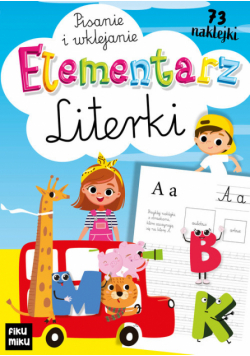 Elementarz literki. Pisanie i wklejanie