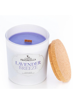 Świeczka sojowa Lavender Breeze biała 135g