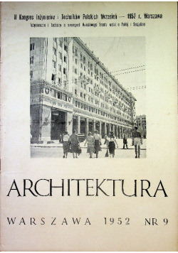 Architektura 9 / 1952