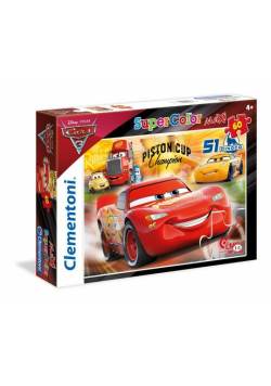 Puzzle Supercolor Maxi Auta 3 60