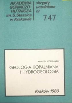 Geologia kopalniana i hydrogeologia