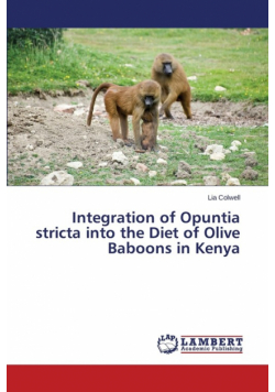 Integration of Opuntia stricta into the Diet of Olive Baboons in Kenya