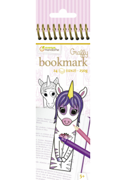 Zakładki do książek Graffy Bookmark - Jednorożce