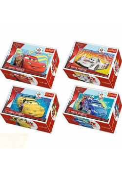 Puzzle mini 54 Auta Przed wyścigiem