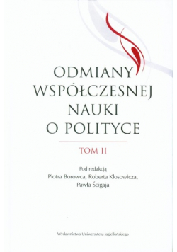 Odmiany współczesnej nauki Tom 2
