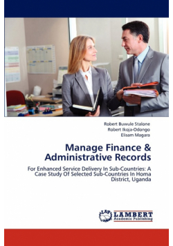 Manage Finance & Administrative Records