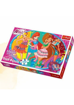 Puzzle 100 Przyjaciółki z Winx Club