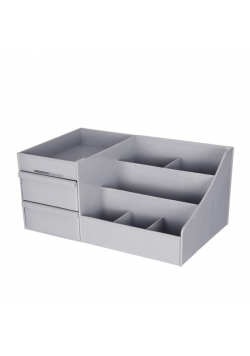 Przybornik na biurko grey 35x21,5x16,5cm