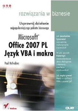 Office 2007 Język VBA i makra