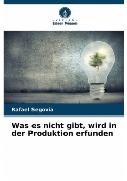 Was es nicht gibt, wird in der Produktion erfunden