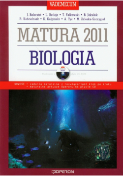 Biologia Vademecum Matura 2011 z płytą CD