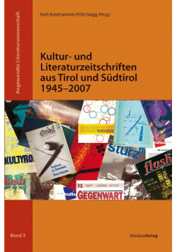 Kultur - und Literaturzeitschriften aus Tirol und Sudtirol