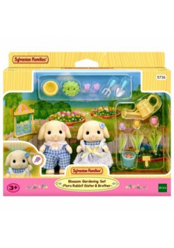Zestaw kwiatowy z figurkami Flora Rabbit