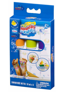 Aqua Studio markery do kąpieli 3 kolory