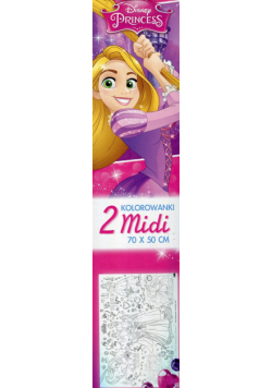 Kolorowanka midi Księżniczki
