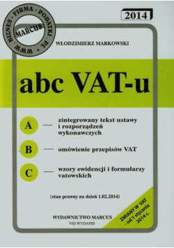 Abc Vat-U 2014