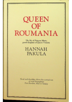 Queen of Roumania