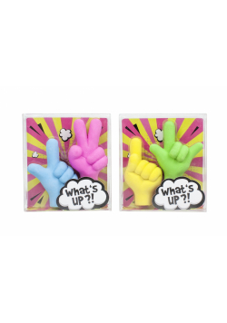 Gumka do ścierania Talking Hands 1 szt. mix