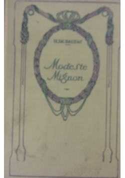 Modeste Mignon, 1932r.