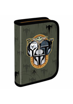 Piórnik jednoklapkowy bez wyposażenia Coolpack Disney Core Clipper Mandalorian