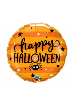 Balon foliowy Halloween Spider&Stars 46cm