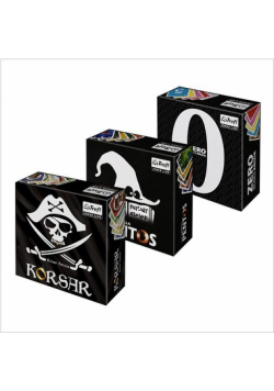 Zestaw 3 gier: Korsar, Pentos, Zero