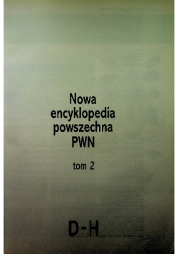 Nowa encyklopedia powszechna PWN Tom 2