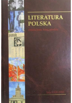 Literatura polska Tom 8  Lata 1939 do 1955