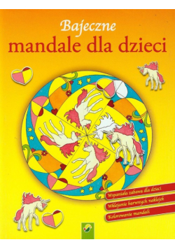 Bajeczne mandale dla dzieci Jednorożec