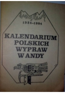Kalendarium polskich wypraw w Andy