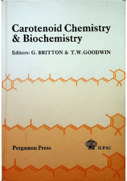Carotenoid chemistry and biochemistry