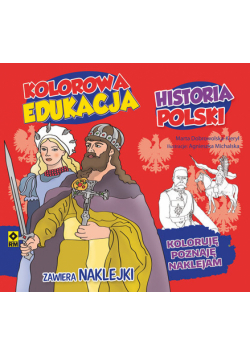Kolorowa edukacja Historia Polski Naklejki