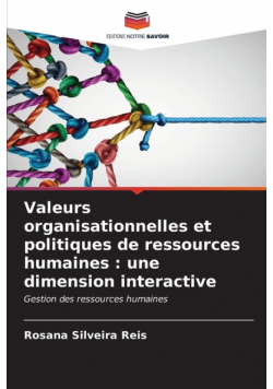 Valeurs organisationnelles et politiques de ressources humaines