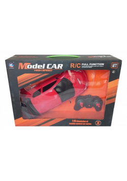 Samochód RC WRC skala 1:16 czerwony