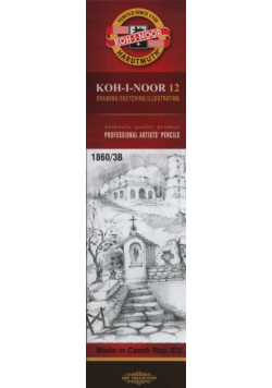 Ołówek grafitowy 1860/3B 12 sztuk
