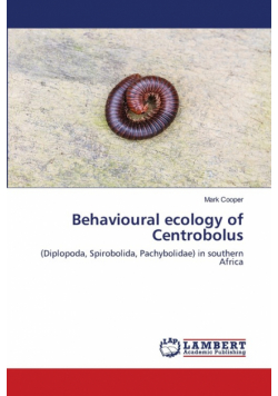 Behavioural ecology of Centrobolus