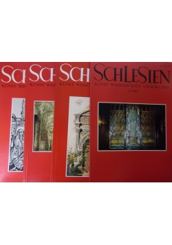 Schlesien Kunst Wissenschaft Volksunde 1-4
