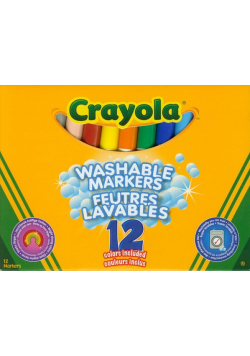 Flamastry Crayola spieralne 12 sztuk