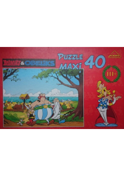 Puzzle Maxi 40 Asteriks i Obeliks Przyjaciele