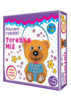 Filcowe robótki Torebka Miś