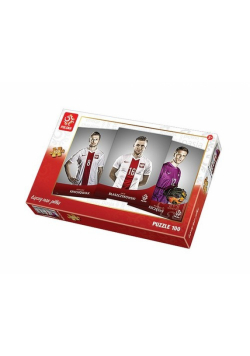 Puzzle Trzej przyjaciele z boiska 100