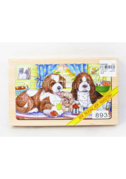 Puzzle Pieski 4 X 12
